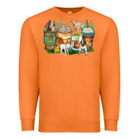 Carrot goats coffee cups Premium Sweatshirt - Zillion Design Studio