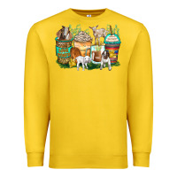 Lemon goats coffee cups Premium Sweatshirt - Zillion Design Studio