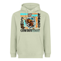 Matcha western cowboy wild west Heavyweight Hoodie - texasbilliewilder