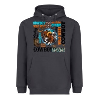 Smoke western cowboy wild west Heavyweight Hoodie - texasbilliewilder