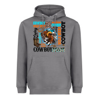 Storm western cowboy wild west Heavyweight Hoodie - texasbilliewilder