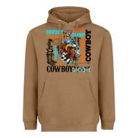 Toasted Coconut western cowboy wild west Heavyweight Hoodie - texasbilliewilder