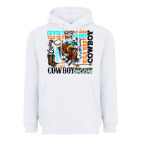 White western cowboy wild west Heavyweight Hoodie - texasbilliewilder