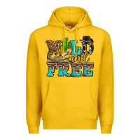Lemon wild and free with cactus Premium Hoodie - AdoDesignShop