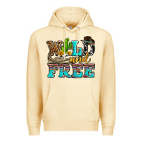 Pina Colada wild and free with cactus Premium Hoodie - AdoDesignShop