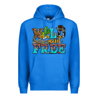 True Royal wild and free with cactus Premium Hoodie - AdoDesignShop