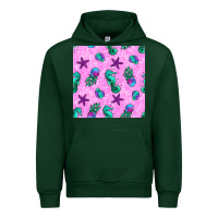Foreset Green summer ocean seamless pattern Urban Hoodie - BundleAndBundleShop