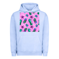 Pigment Grape Ice summer ocean seamless pattern Urban Hoodie - BundleAndBundleShop