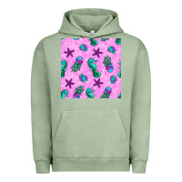 Pigment Oil Green summer ocean seamless pattern Urban Hoodie - BundleAndBundleShop