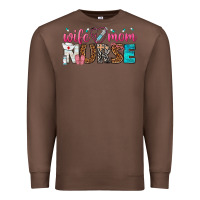 Chestnut wife mom nurse Premium Sweatshirt - texasbilliewilder