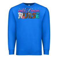 True Royal wife mom nurse Premium Sweatshirt - texasbilliewilder