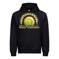 Black softball rainbow Urban Hoodie - JahusDesignShop