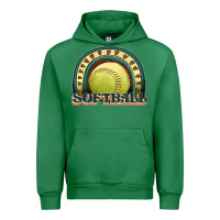 Emerald softball rainbow Urban Hoodie - JahusDesignShop