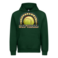 Forest Green softball rainbow Urban Hoodie - JahusDesignShop