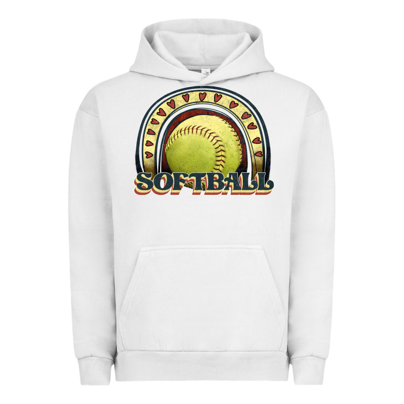 Softball Rainbow Urban Hoodie by JahusDesignShop | Teevron