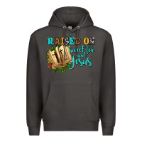 Smoke raised on sweet tea and jesus Premium Hoodie - AdoDesignShop