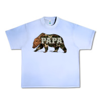 Grape Ice bear papa Urban Heavy Tee - Artiststas