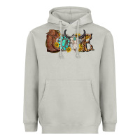 Western Love Bull Skull With Gemstone And Sunflowe Heavyweight Hoodie | Teevron