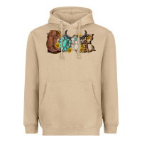 Mushroom western love bull skull with gemstone and sunflowe Heavyweight Hoodie - texasbilliewilder