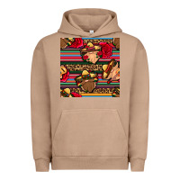 Pigment Burro mexican gnomes seamless pattern Urban Hoodie - BundleAndBundleShop