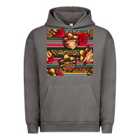 Pigment Tornado mexican gnomes seamless pattern Urban Hoodie - BundleAndBundleShop