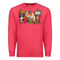 Cardinal dominican republic coffee cups Premium Sweatshirt - Zillion Design Studio