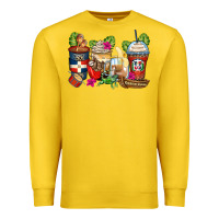 Lemon dominican republic coffee cups Premium Sweatshirt - Zillion Design Studio