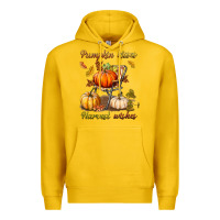 Lemon pumpkin kisses harvest wishes Premium Hoodie - BundleAndBundleShop