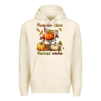Tofu pumpkin kisses harvest wishes Premium Hoodie - BundleAndBundleShop