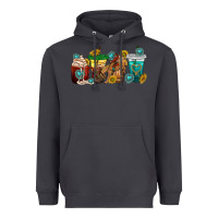 Smoke western rodeo coffee cup Heavyweight Hoodie - texasbilliewilder
