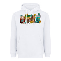 White western rodeo coffee cup Heavyweight Hoodie - texasbilliewilder