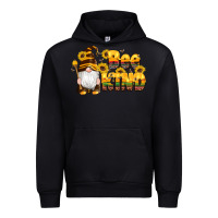 Black western bee kind gnomes bee honey sunflowers leopard serape Urban Hoodie - Artiststas