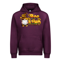 Mauve Wine western bee kind gnomes bee honey sunflowers leopard serape Urban Hoodie - Artiststas
