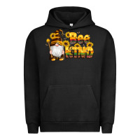 Pigment Black western bee kind gnomes bee honey sunflowers leopard serape Urban Hoodie - Artiststas