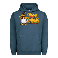 Pigment Midnight Navy western bee kind gnomes bee honey sunflowers leopard serape Urban Hoodie - Artiststas