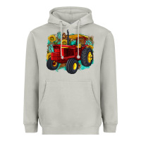 Moon Dust western tractor Heavyweight Hoodie - texasbilliewilder