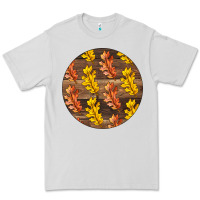 Dove Grey Fall Rounded Premium Tee - LillyAllenDesigns