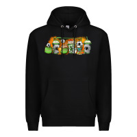 Black soccer coffee cups Premium Hoodie - Jasminsmagicworld