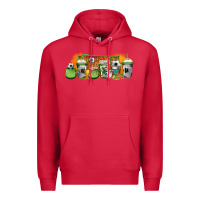 Cardinal soccer coffee cups Premium Hoodie - Jasminsmagicworld