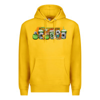 Lemon soccer coffee cups Premium Hoodie - Jasminsmagicworld