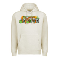 Oatmeal Heather soccer coffee cups Premium Hoodie - Jasminsmagicworld