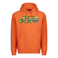 Carrot soccer coffee cups Premium Hoodie - Jasminsmagicworld