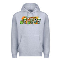 Heather Grey soccer coffee cups Premium Hoodie - Jasminsmagicworld