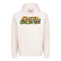 Pale Pink soccer coffee cups Premium Hoodie - Jasminsmagicworld