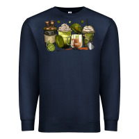 Navy army coffee cups Premium Sweatshirt - Zillion Design Studio