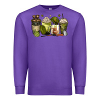 Purple army coffee cups Premium Sweatshirt - Zillion Design Studio