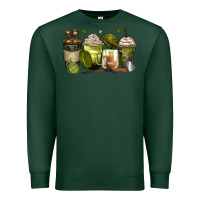 Sports Green army coffee cups Premium Sweatshirt - Zillion Design Studio