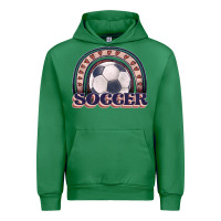 Emerald soccer rainbow Urban Hoodie - JahusDesignShop