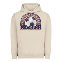 Pigment French Oak soccer rainbow Urban Hoodie - JahusDesignShop