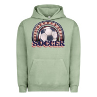 Pigment Oil Green soccer rainbow Urban Hoodie - JahusDesignShop